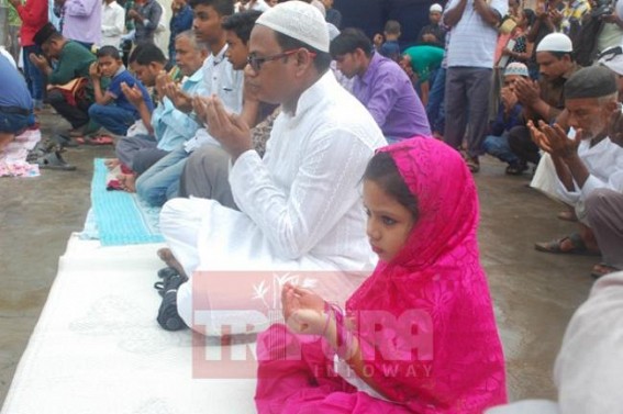 Muslims observed Id-ul-Zuha across Tripura